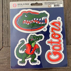 Florida Gators Decal Stickers - 3/set